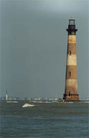 34-MORRIS LIGHTHOUSE AT HIGH TIDE